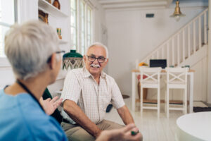 An in-home care consultation can bring peace of mind by identifying senior home care solutions.